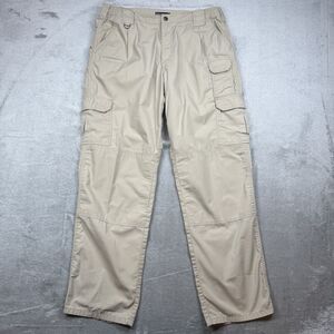 5.11 511 Tactical Taclite Pro Cargo Pants Men’s 38x34 Tan Ripstop Duty Combat